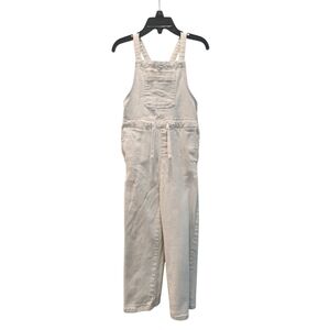 Girl's Cream Free Assembly Overalls, Size 4/5